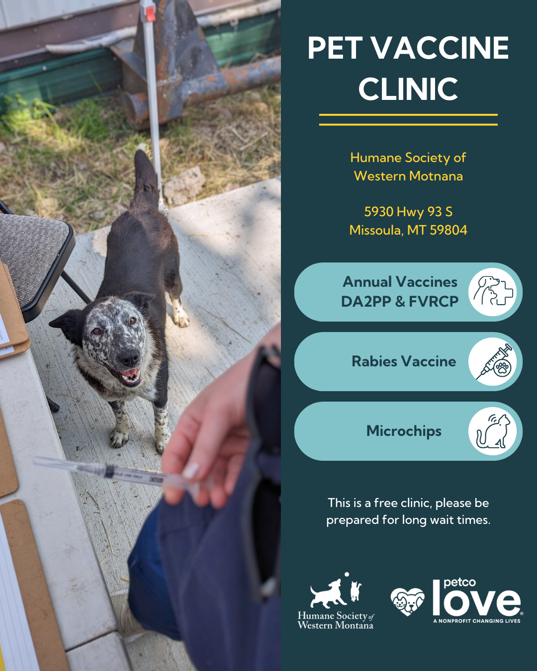 Walk-In Vaccine Clinic @ HSWM